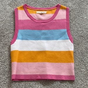 La hearts tank top
